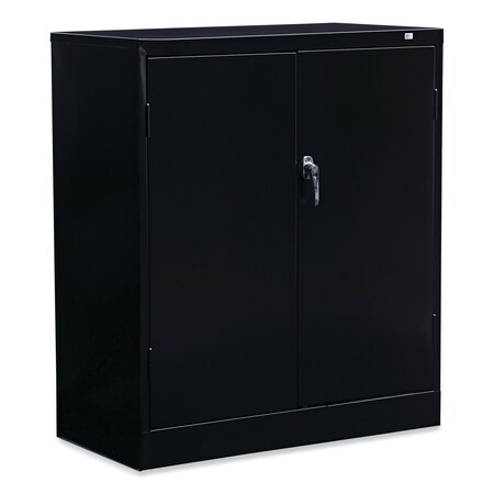 Alera Economy Assembled Storage Cabinet, 36w x 18d x 42h, Black CME4218BK
